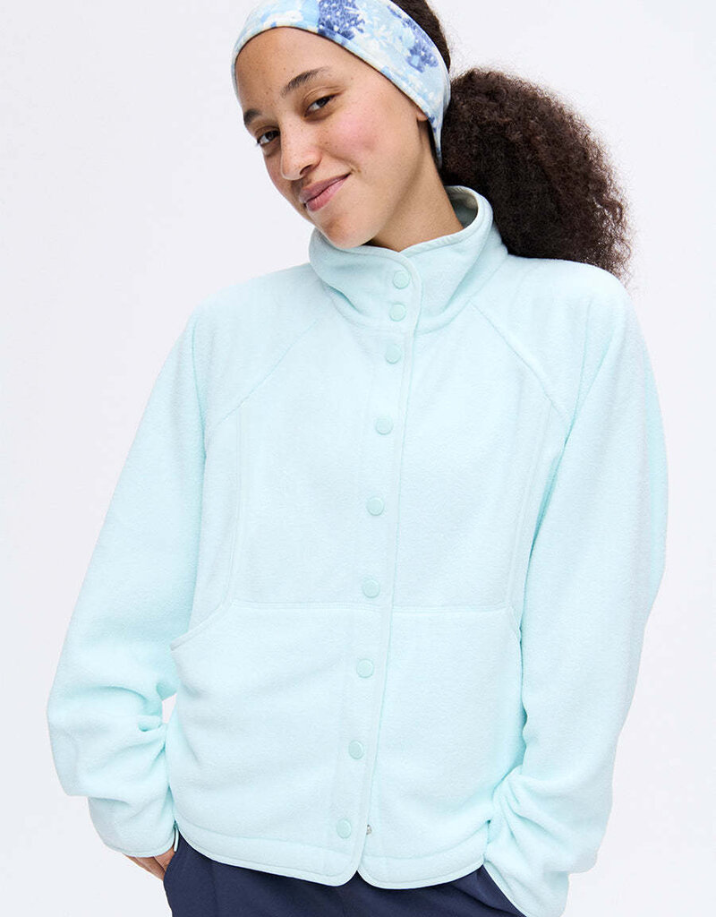Outdoor Voices RecFleece Snap Jacket Moonstone