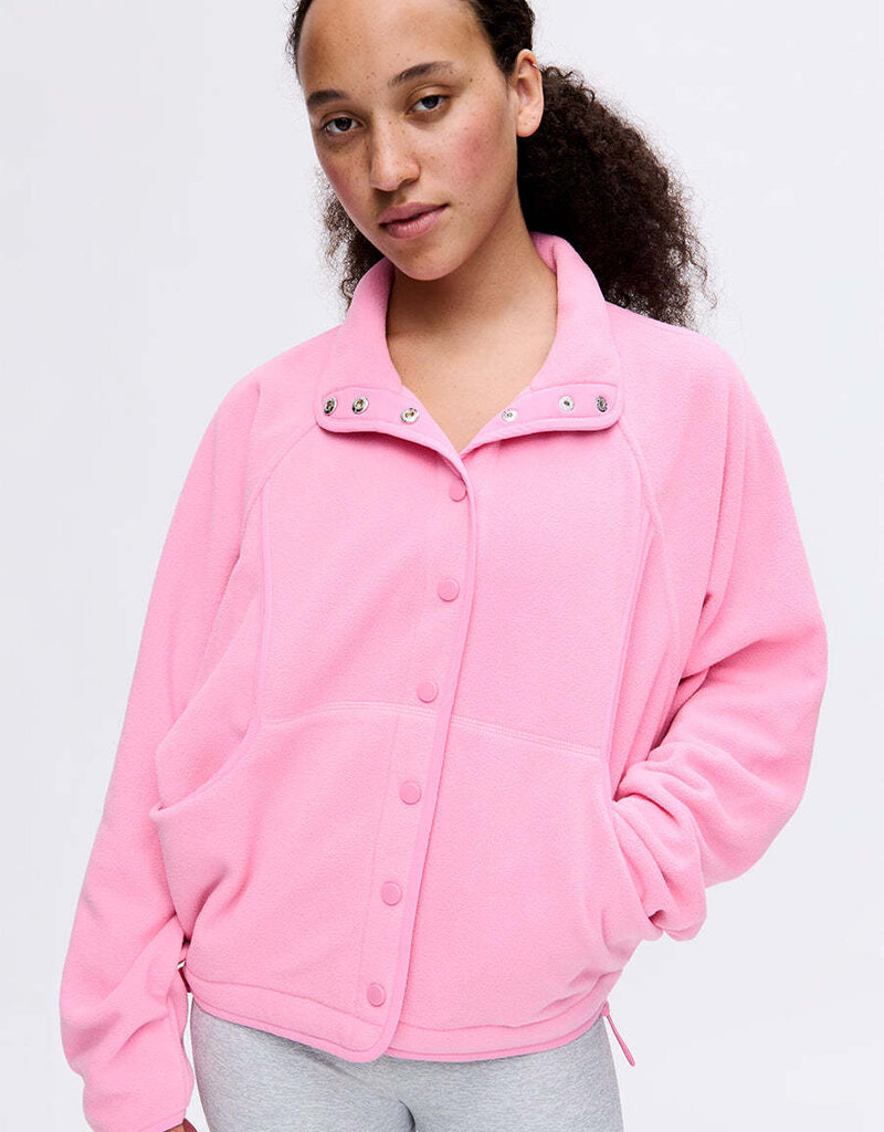 Outdoor Voices RecFleece Snap Jacket Sorbet