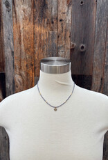 Caitlin Dunn Jewelry CDJ Jamie - Rondelle+GF/Bronze Mini Leaf/Iolite - N131