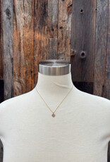 Caitlin Dunn Jewelry CDJ Mini Bronze Leaf/14k GF - N126