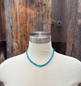 Caitlin Dunn Jewelry CDJ Mila - Rondelle/GF/Turq - N155