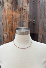 Caitlin Dunn Jewelry CDJ Zoe - Rondelle 14k GF/Brnz Drops / BL Sapp/Wtrmln Trmln - N143