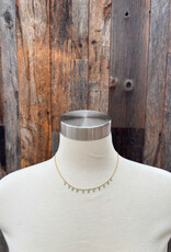 Caitlin Dunn Jewelry CDJ Reilly - GF Hmmrd Mini Dot/Turq/YlwSphre - N84