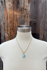 Caitlin Dunn Jewelry CDJ Tatum - 14kGF/Gldn Turq - N132