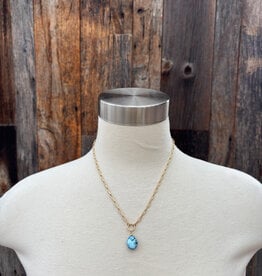 Caitlin Dunn Jewelry CDJ Tatum - 14kGF/Gldn Turq - N132