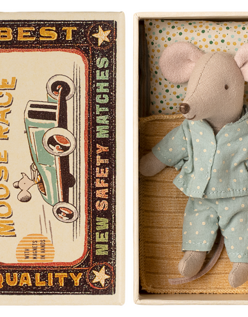 Maileg Maileg Little Brother Mouse in Matchbox 17-4101-00