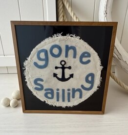 The Huntress Designs The Huntress Designs Gone Sailing 16 X 16