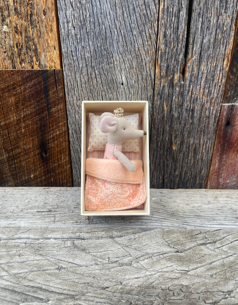 Maileg Maileg Princess Mouse Little Sister in Matchbox 17-5101-00