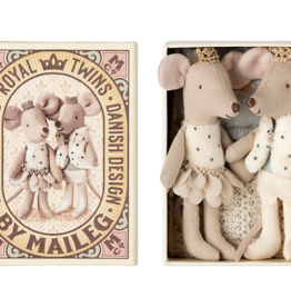 Maileg Maileg Royal Twins Mice Little Sister and Brother 17-3102-00