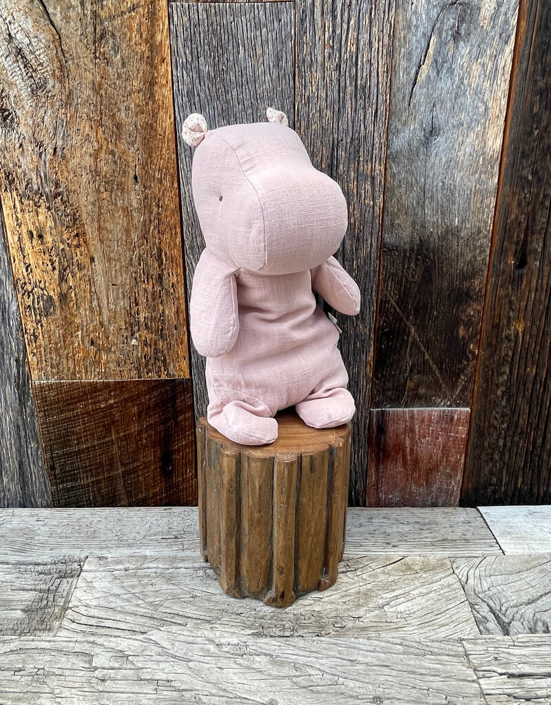 Maileg Maileg Safari Friends Medium Hippo Light Rose 16-4603-00