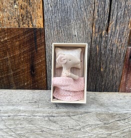 Maileg Maileg Little Sister Mouse in Matchbox 17-4100-00