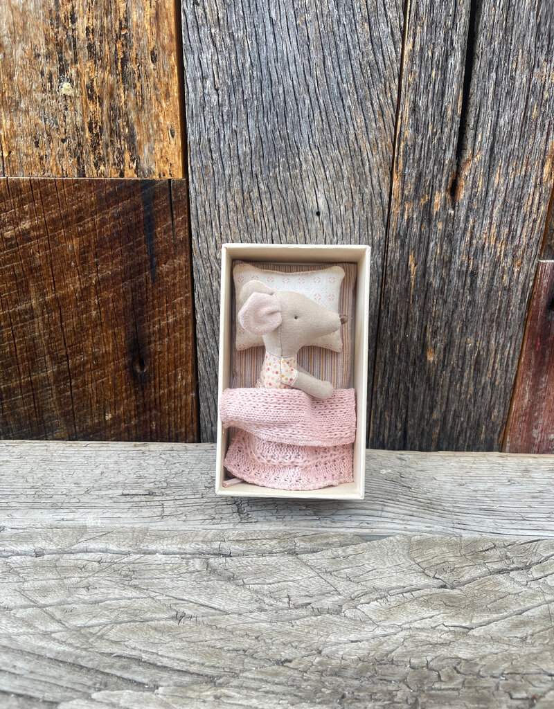 Maileg Maileg Little Sister Mouse in Matchbox 17-4100-00