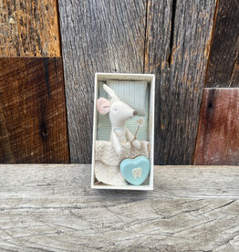 Maileg Maileg Tooth Fairy Mouse Little Brother in Matchbox 17-4105-00