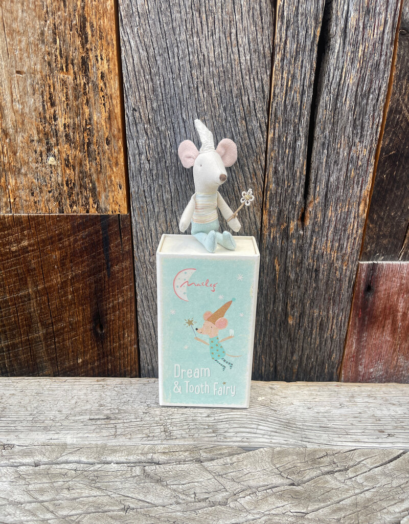 Maileg Maileg Tooth Fairy Mouse Little Brother in Matchbox 17-4105-00