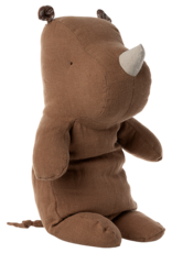Maileg Maileg Safari Friends Rhino Medium Chocolate 16-3602-00