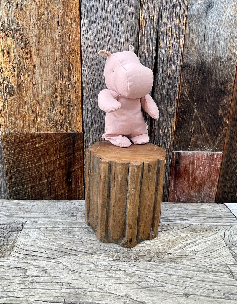 Maileg Maileg Safari Friends Small Hippo Soft Rose 16-3607-00