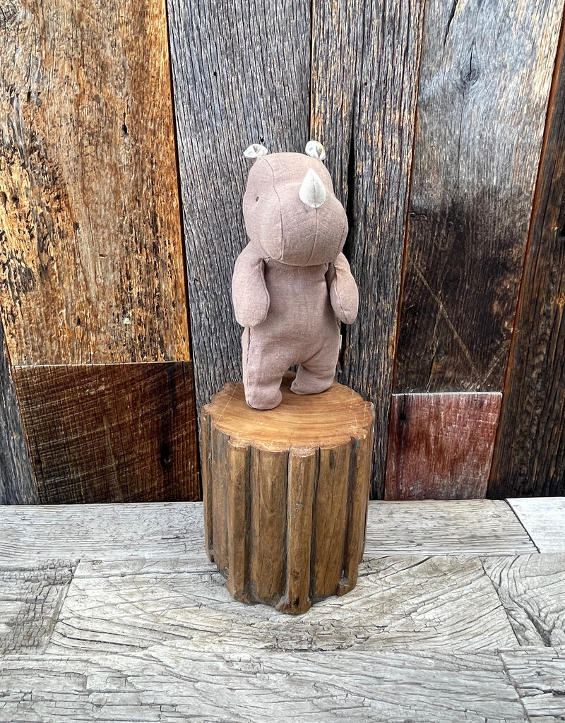 Maileg Maileg Safari Friends Small Rhino Chocolate 16-3601-01