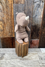 Maileg Maileg Safari Friends Rhino Medium Light Brown 16-3602-01