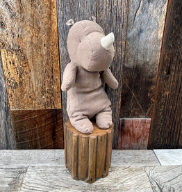 Maileg Maileg Safari Friends Rhino Medium Light Brown 16-3602-01