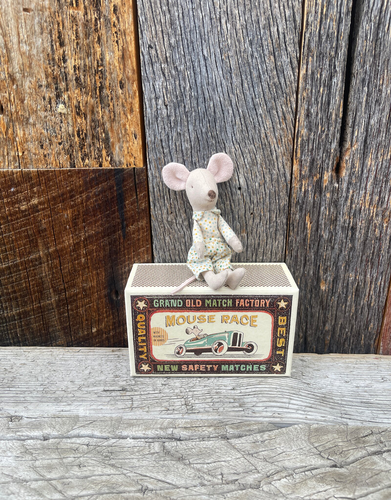 Maileg Maileg Little Brother Mouse in Matchbox 17-4101-00