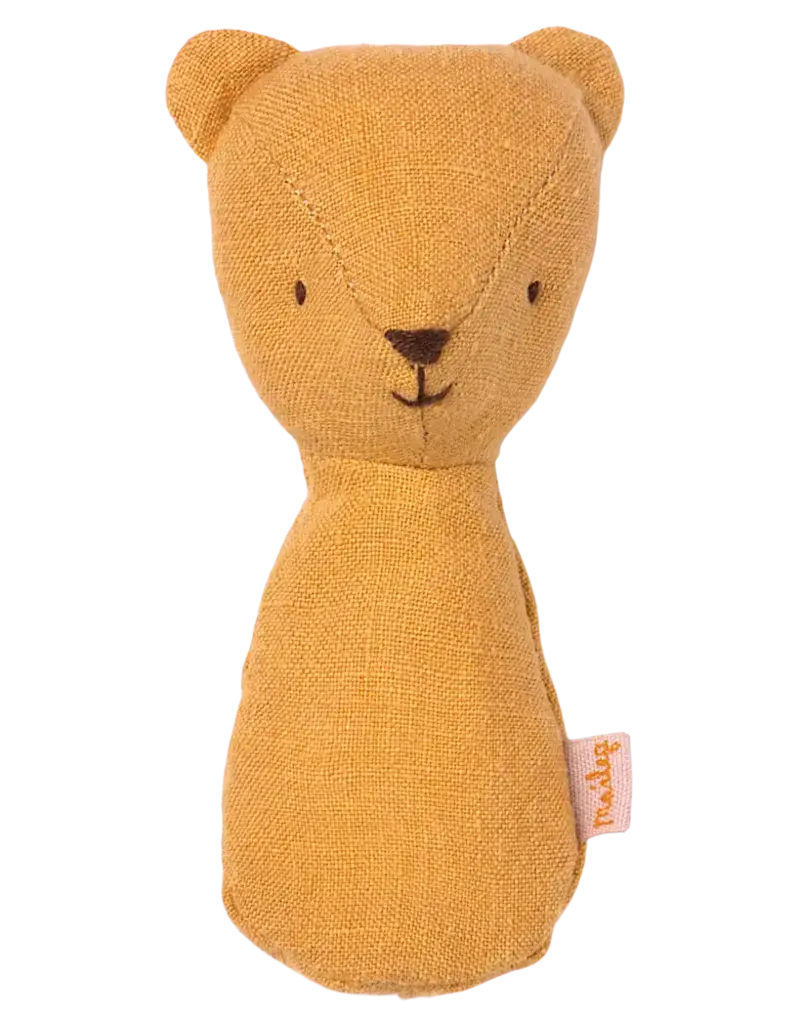 Maileg Maileg Teddy Rattle Dusty Yellow