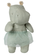 Maileg Maileg Safari Friends Small Hippo With Skirt Mint
