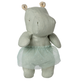 Maileg Maileg Safari Friends Small Hippo With Skirt Mint