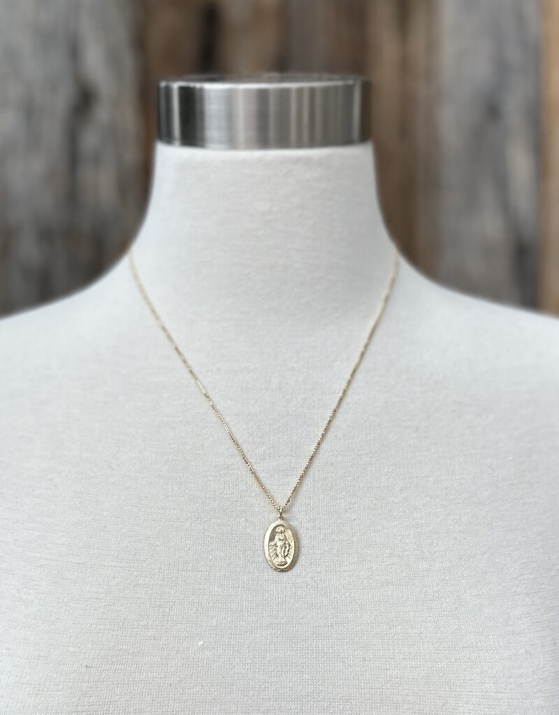 Joy Dravecky Joy Dravecky Gold-Filled Mary Pendant