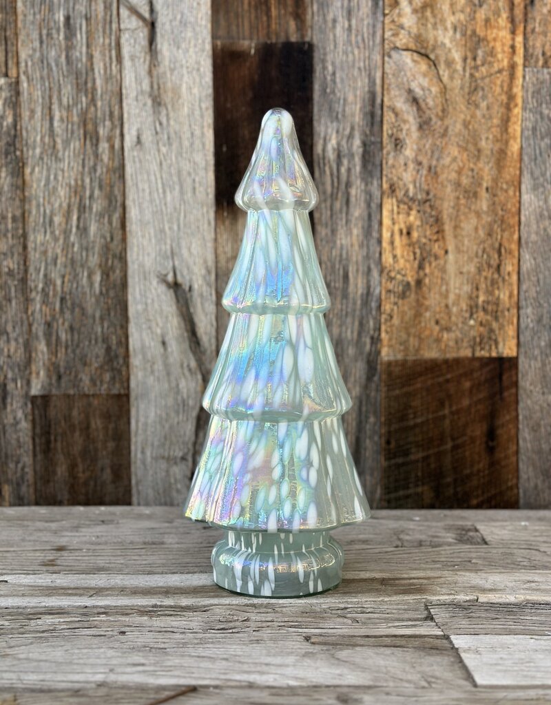 Cody Foster Cody Foster Mottled Glass Tree Blue Large