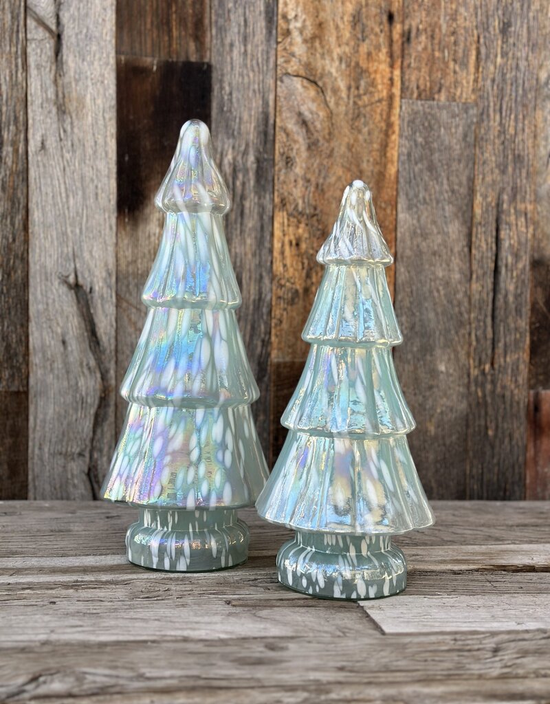 Cody Foster Cody Foster Mottled Glass Tree Blue Large