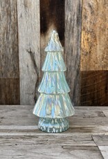 Cody Foster Cody Foster Mottled Glass Tree Blue Medium