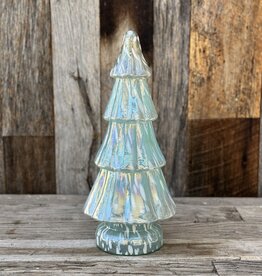 Cody Foster Cody Foster Mottled Glass Tree Blue Medium