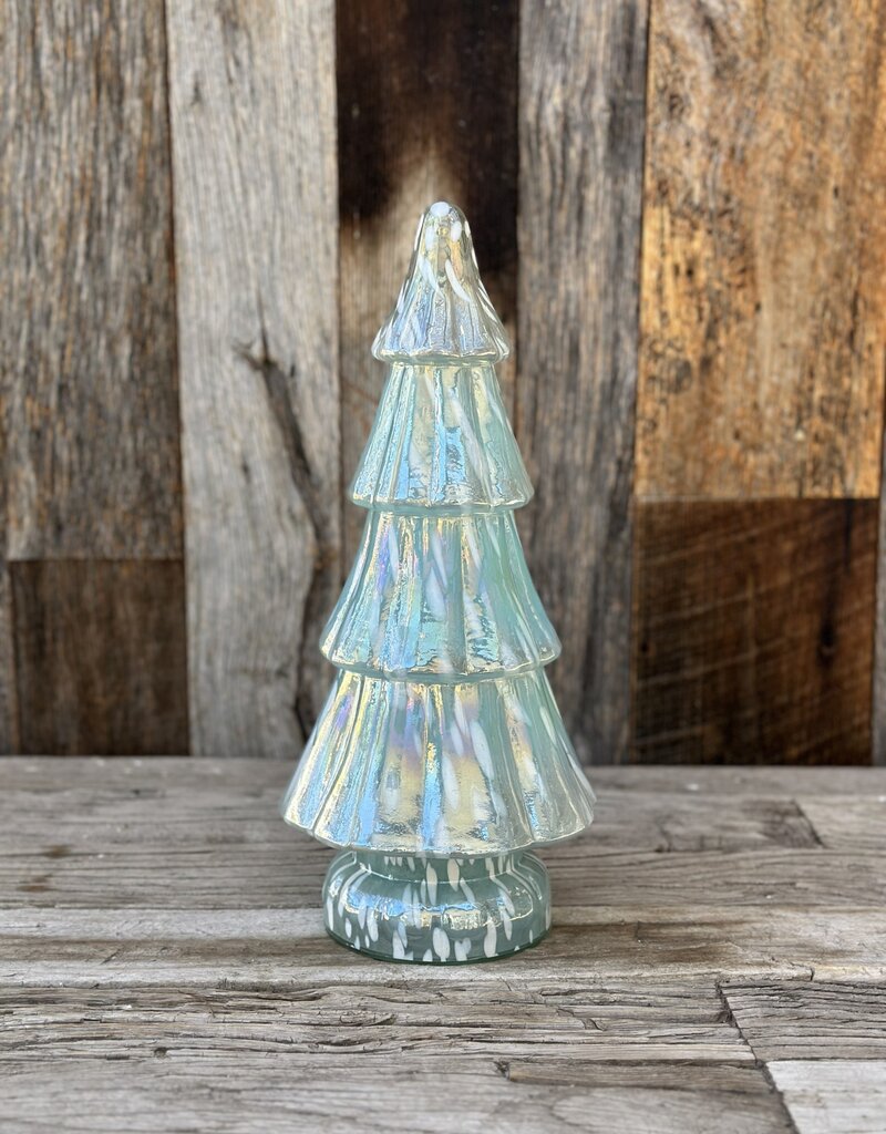Cody Foster Cody Foster Mottled Glass Tree Blue Medium