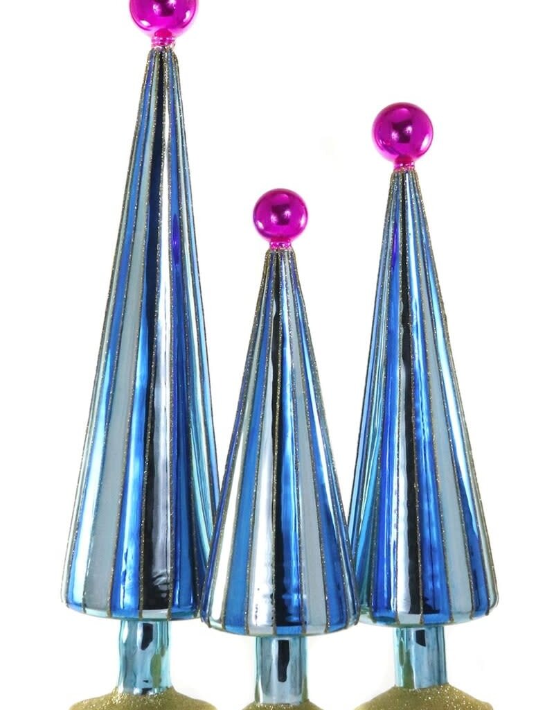 Cody Foster Cody Foster Striped Tree Blue/Pink Medium