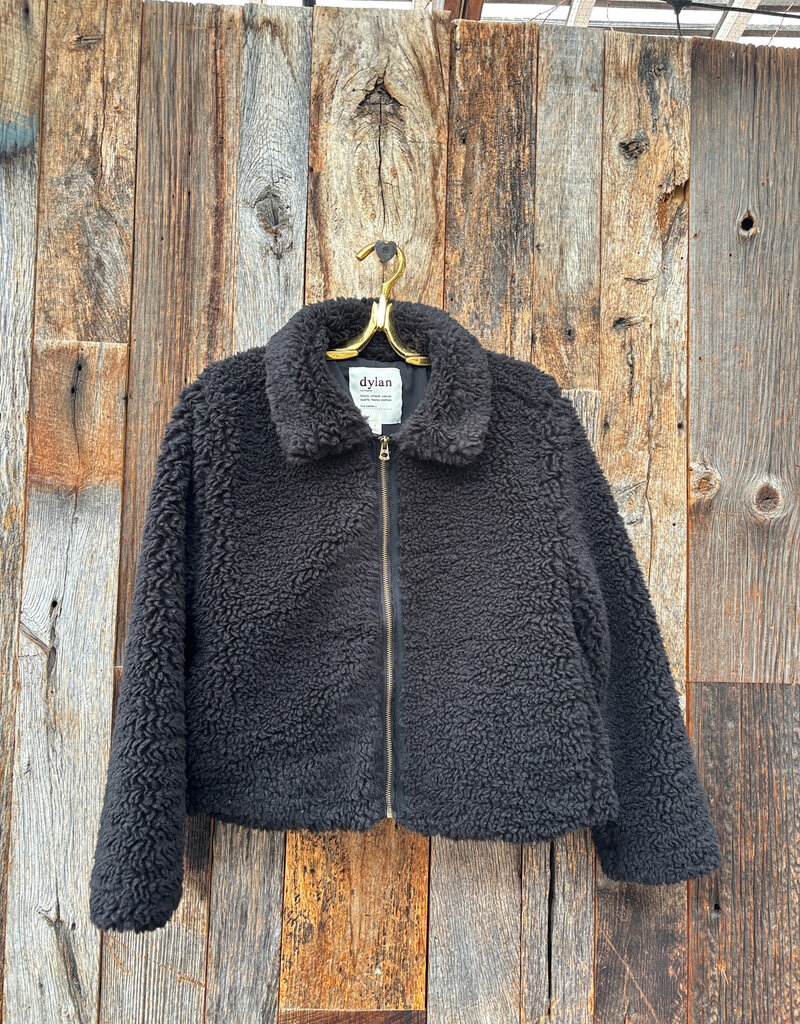 Dylan Dylan Teddy Jacket Black