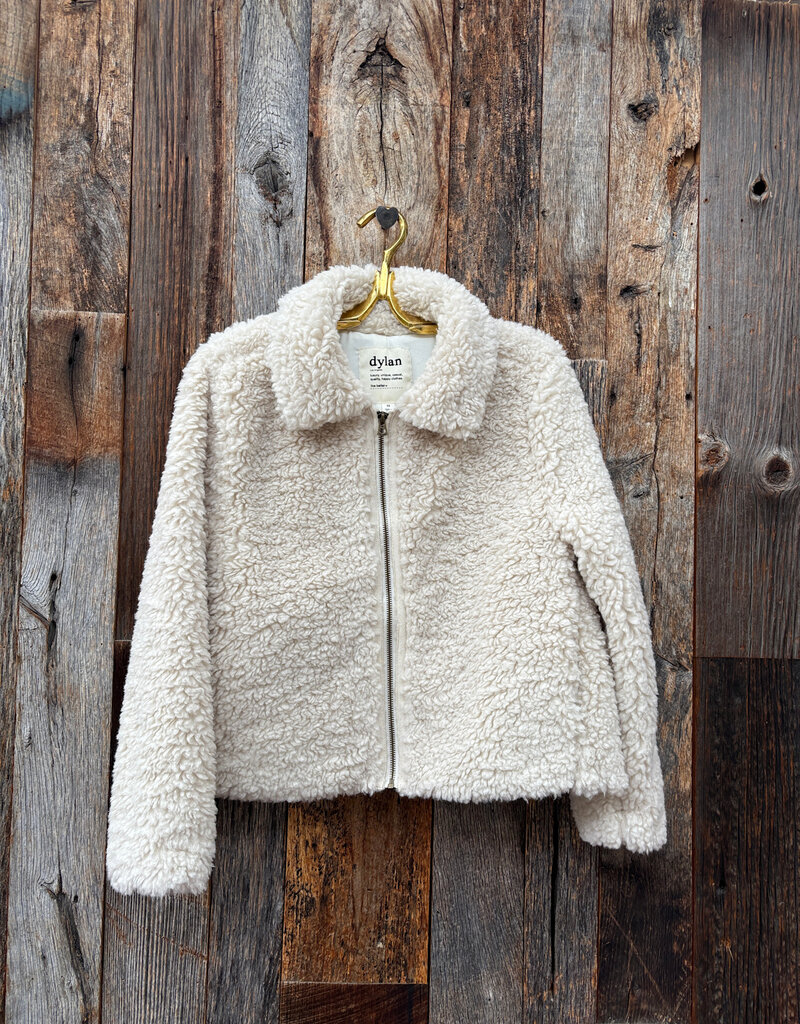Dylan Dylan Teddy Jacket Oatmeal