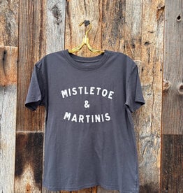 Z Supply Z Supply Mistletoe Boyfriend Tee Black Sand