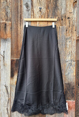 Z Supply Z Supply Cinder Lace Midi Skirt Black