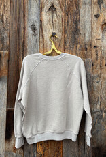 Perfect White Tee Ziggy Fleece L/S  Crew Sweatshirt Silver