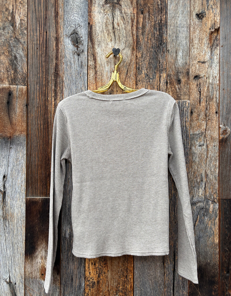 Z Supply Z Supply Arlet Mini Thermal Top Smoked Heather