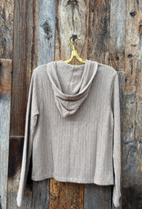 Dylan Dylan Zip Hoodie Jacket Light Brown