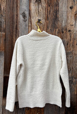 Dylan Dylan Mock Pullover Winter White