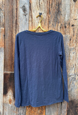 Dylan Dylan Vintage L/S Tee Navy