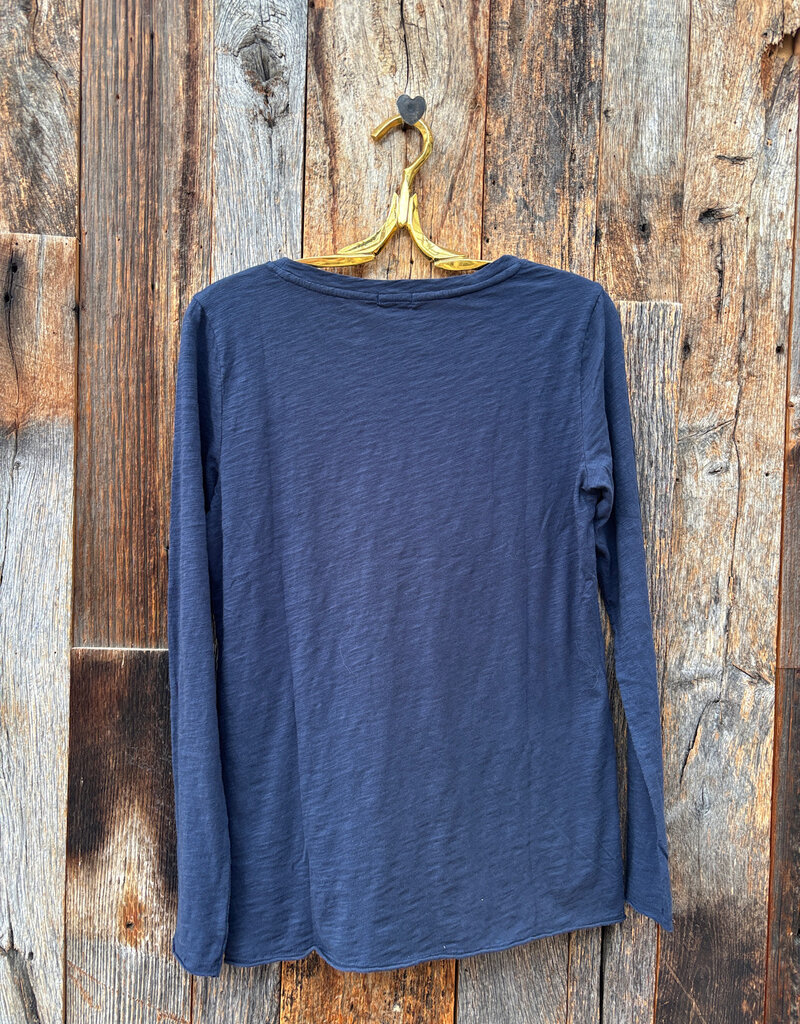 Dylan Dylan Vintage L/S Tee Navy