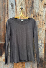 Dylan Dylan Vintage L/S Tee Charcoal