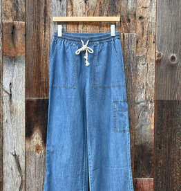 Dylan Dylan Cargo Pant Denim