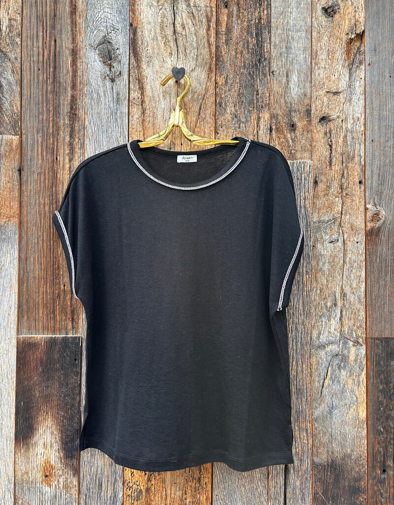 Dylan Dylan Harlow Top Black