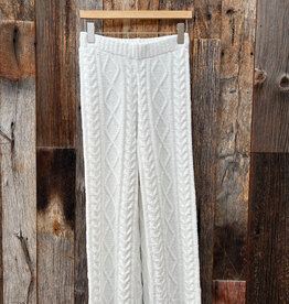 Z Supply Z Supply Gemma Cable Pant Vanilla Ice