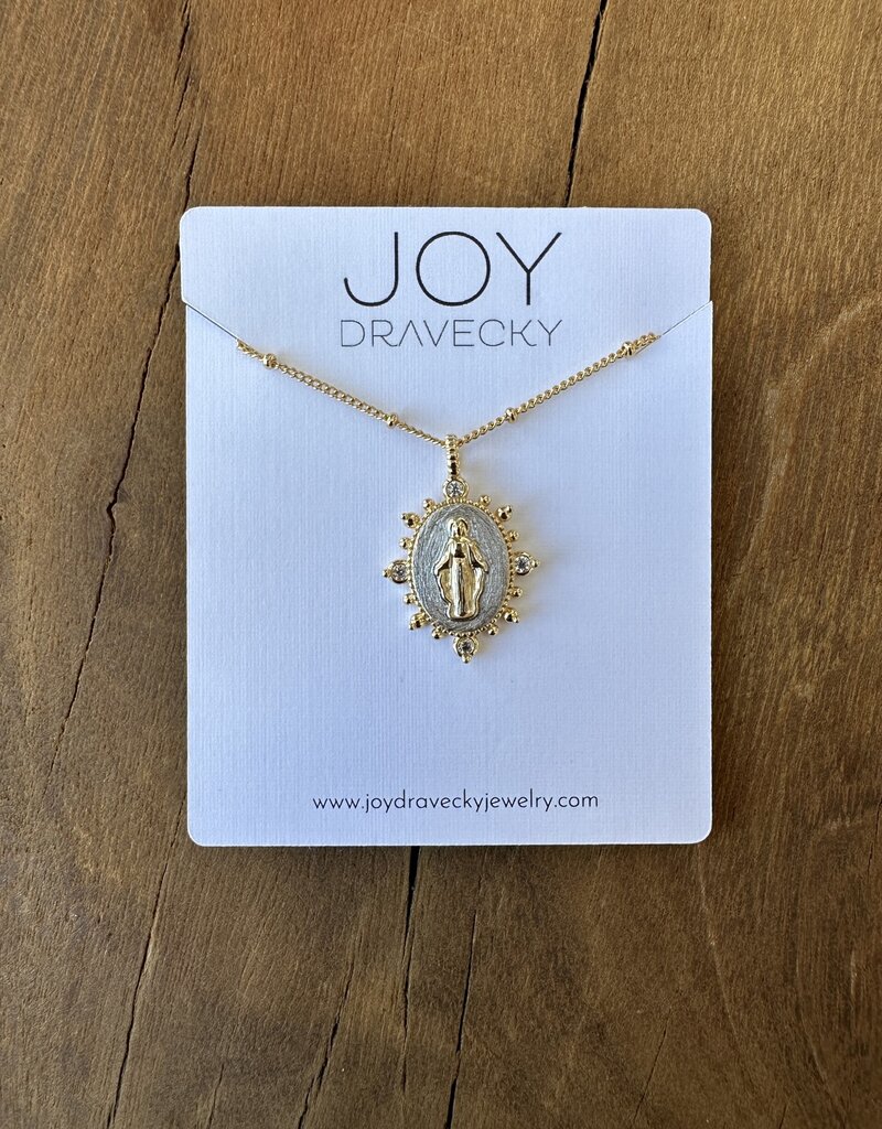 Joy Dravecky Joy Dravecky Lady Lourdes Pendant Silver/Gold