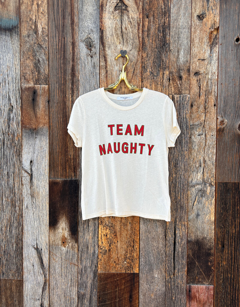 Project Social T Project Social T Team Naughty Baby Tee Cream